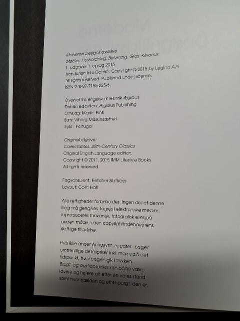 Moderne Design Klassikere